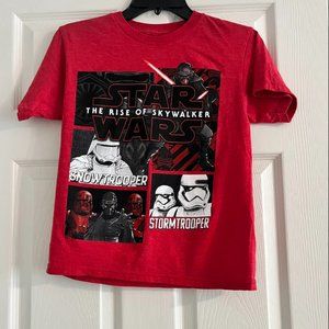 S Unisex Red Rise of Skywalkers Star Wars Shirt